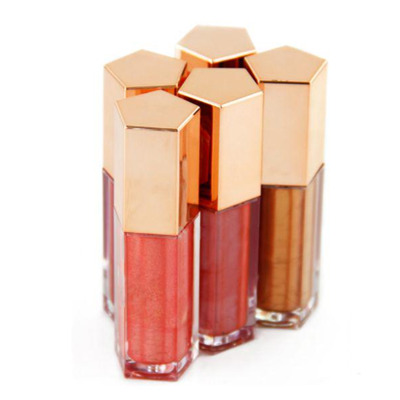 Huulikiilto Glitter vedenpitävä huulikiilto luonnollinen nestemäinen huulipuna