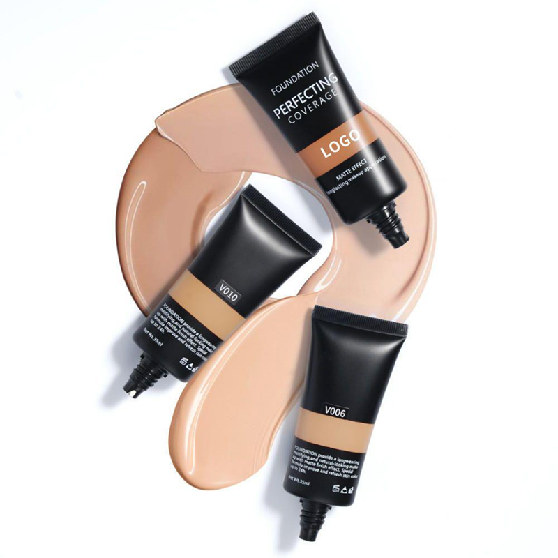 Sävytetty Moisturizer Base Liquid Foundation Makeup Cream Moisturizing Full Cover Oil Foundation