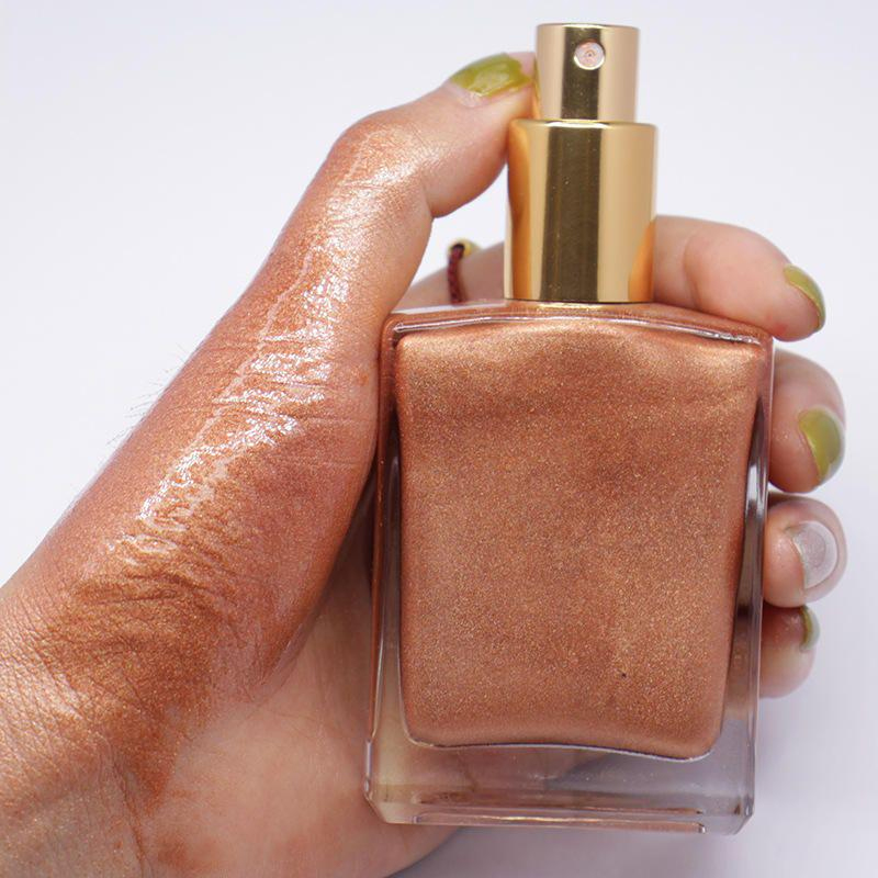 Korkealaatuinen Illuminator Bronze Body Shimmer Oil Cosmetics Makeup Neste Korostusaine