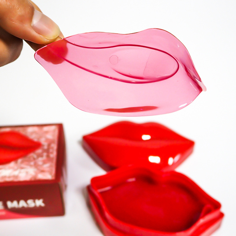 Huultenhoitonaamio Red Night kosteuttava ja kosteuttava Dudu Lip Mask huultenhoito