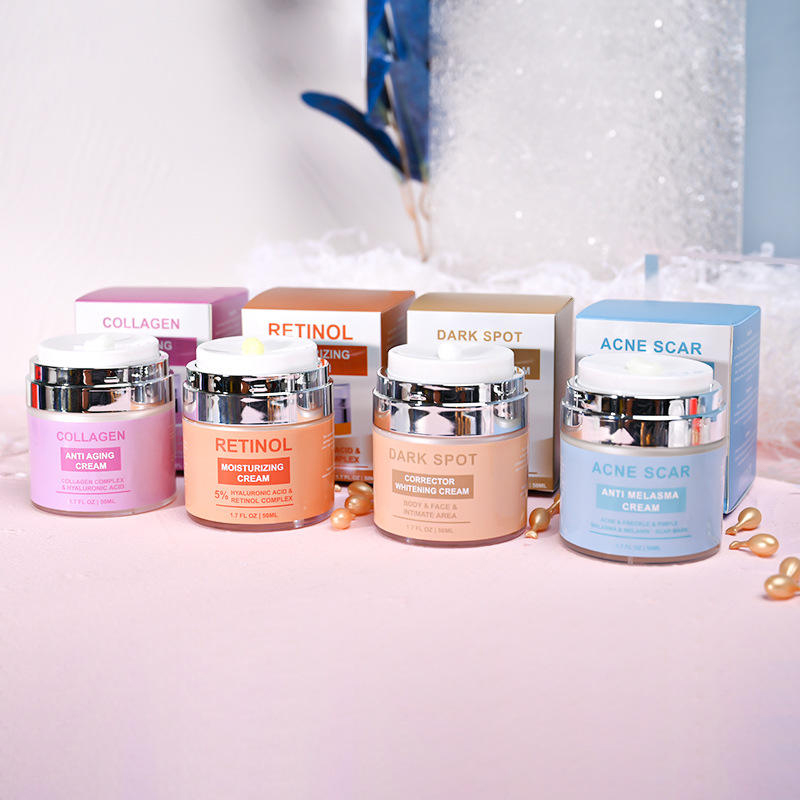 Uusi Trend Skin Anti Aging Facial Lotion Dark Spot Removing Moisturizer Organic Whitening Face Cream