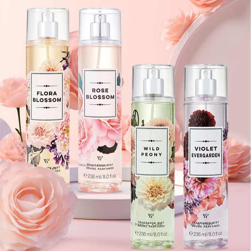 236 ml Pitkäkestoinen hajuvesisuihke Splash Body Mist naisille