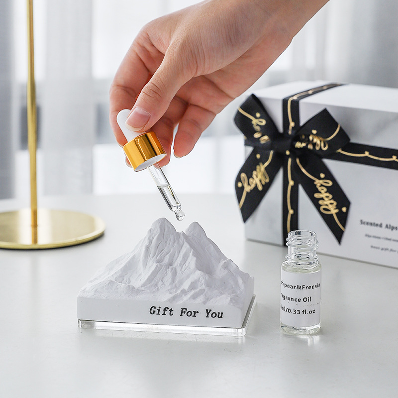 Kiinteä kipsi ilmastointilaite diffuusori kiviriipus Ympäristöystävällinen aromaterapia auton sisustukseen häät ilmanpoiston hajuvesi