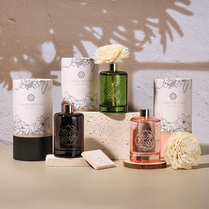 150ml Liekitön aromaterapia eteerinen öljy diffuusori sisätuoksu rottinki kukkakimppu nestemäinen aromaterapia koristeet aromaterapia