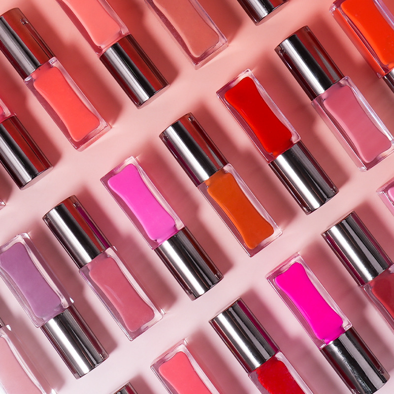 Vegan Lip Gloss Clear Feature öljypohjainen mineraali nestemäinen huulipuna meikki